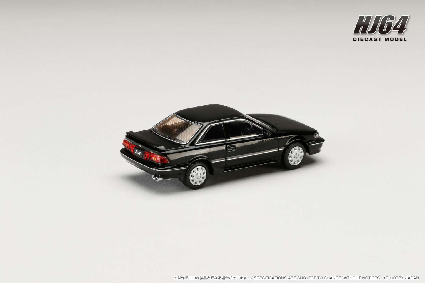 Hobby Japan 1:64 scale Toyota COROLLA LEVIN GT APEX AE92 Black