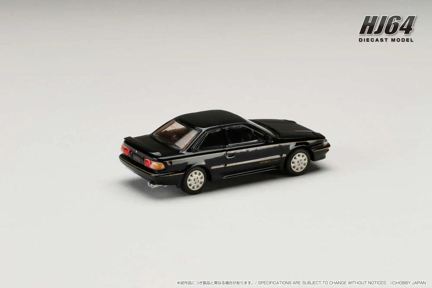 Hobby Japan 1:64 scale Toyota SPRINTER TRUENO GT APEX LIMITED AE92 Black