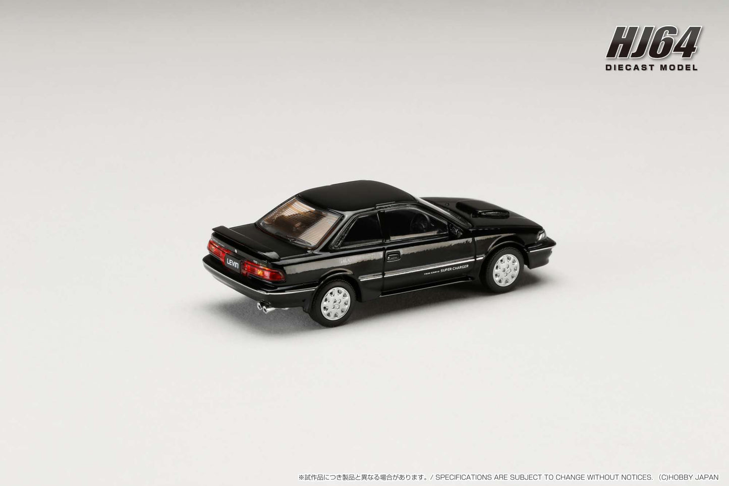 Hobby Japan 1:64 scale Toyota COROLLA LEVIN GT-Z AE92 Black