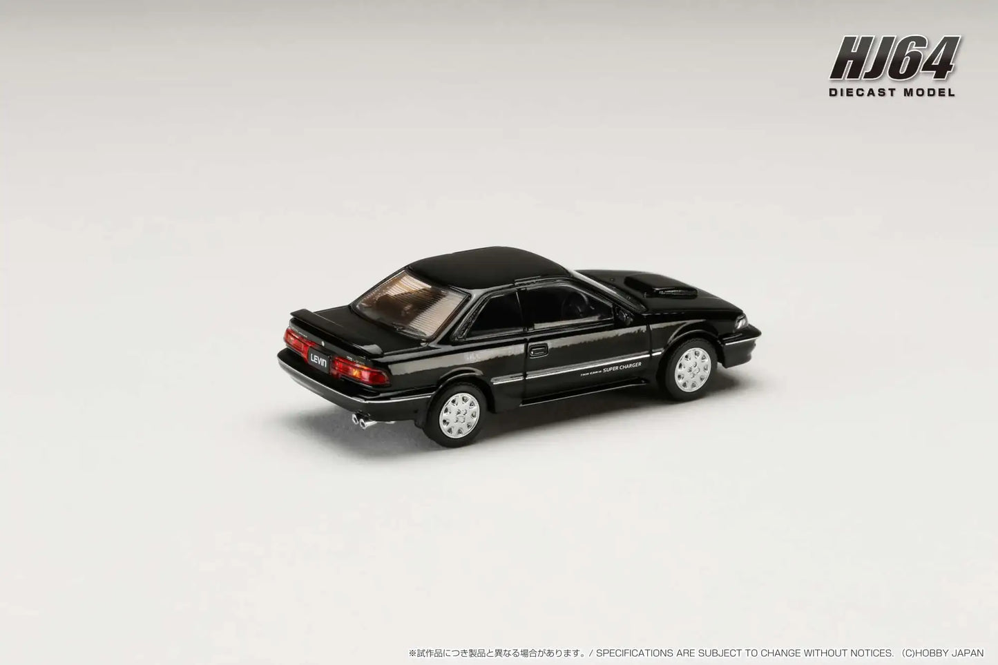 Hobby Japan 1:64 scale Toyota COROLLA LEVIN GT-Z AE92 Black