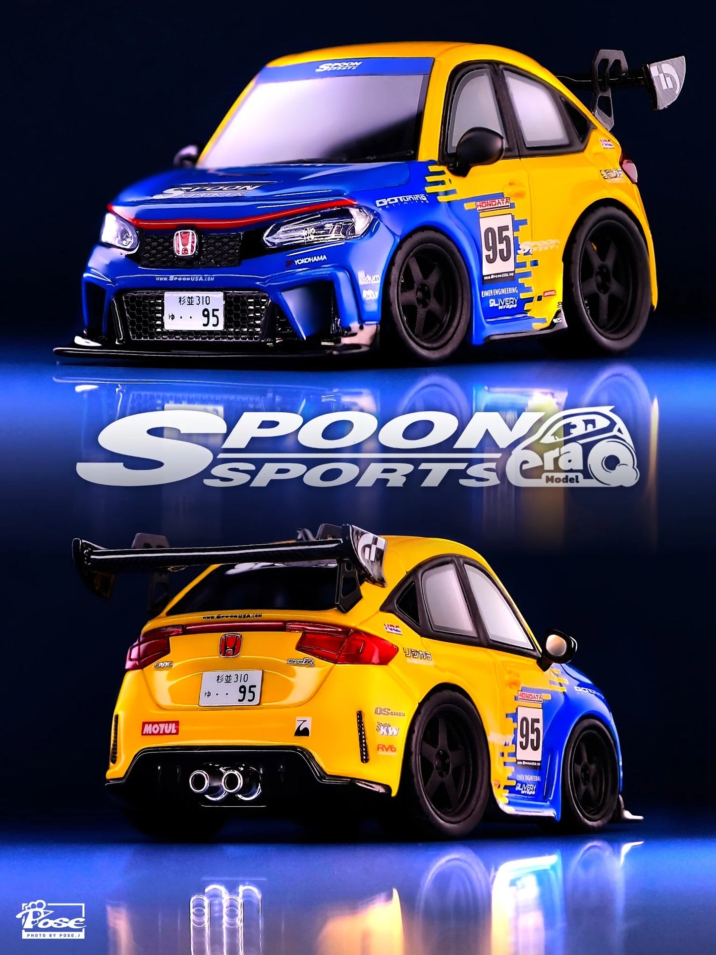 EraQ x Hong Kong Toycar Salon 2025 SPOON SPORT CIVIC Type R FL5