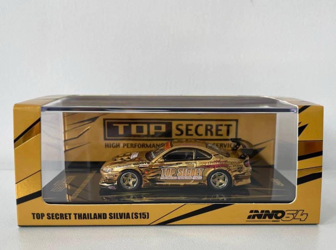 Inno64 X TAS 2026 1:64 Top Secret Thailand Silvia S15 Diecast