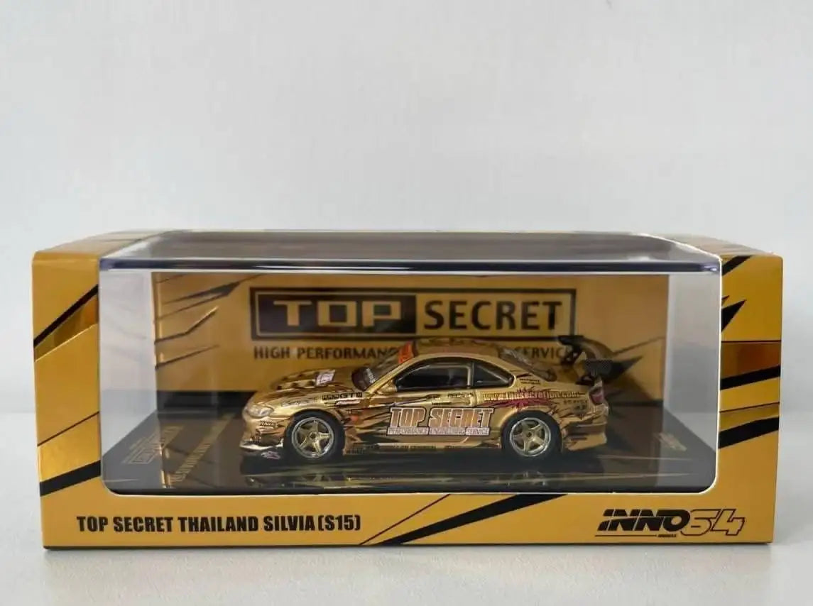Inno64 x TAS 2026 1:64 Scale Top Secret Thailand Silvia (S15)