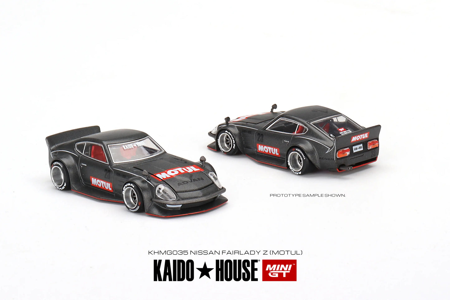 Mini GT Mini GT x Kaido House 1:64 #035 Datsun Fairlady Z Motul Z V1