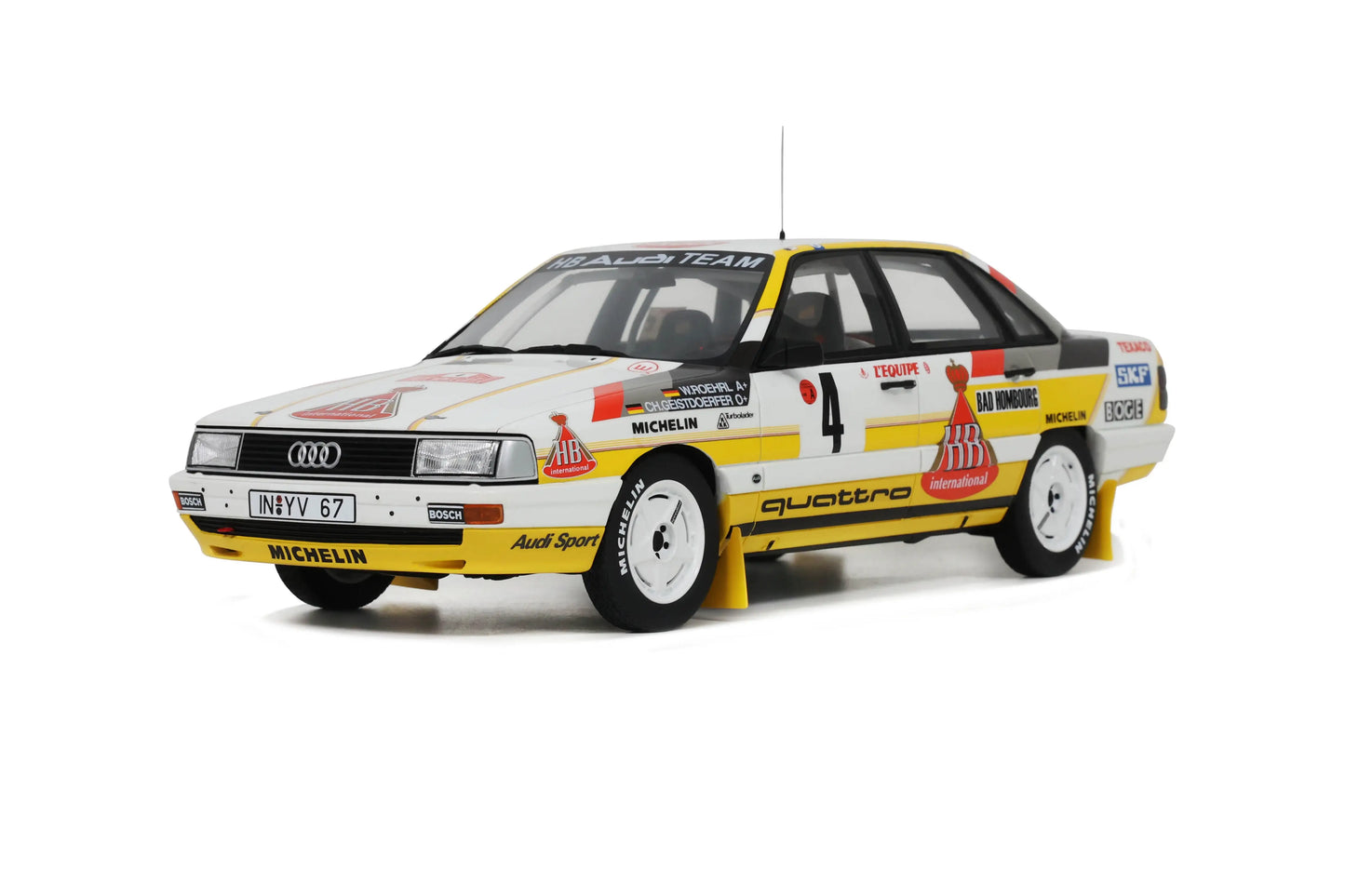 OTTO Mobile 1:18 OT439 AUDI 200 QUATTRO WHITE MONTE CARLO 1987