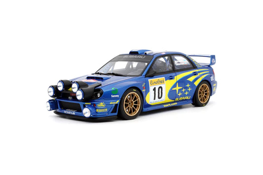 OTTO Mobile OT784 1:18 Scale SUBARU IMPREZA WRC BLUE RALLYE MONTE CARLO 2002