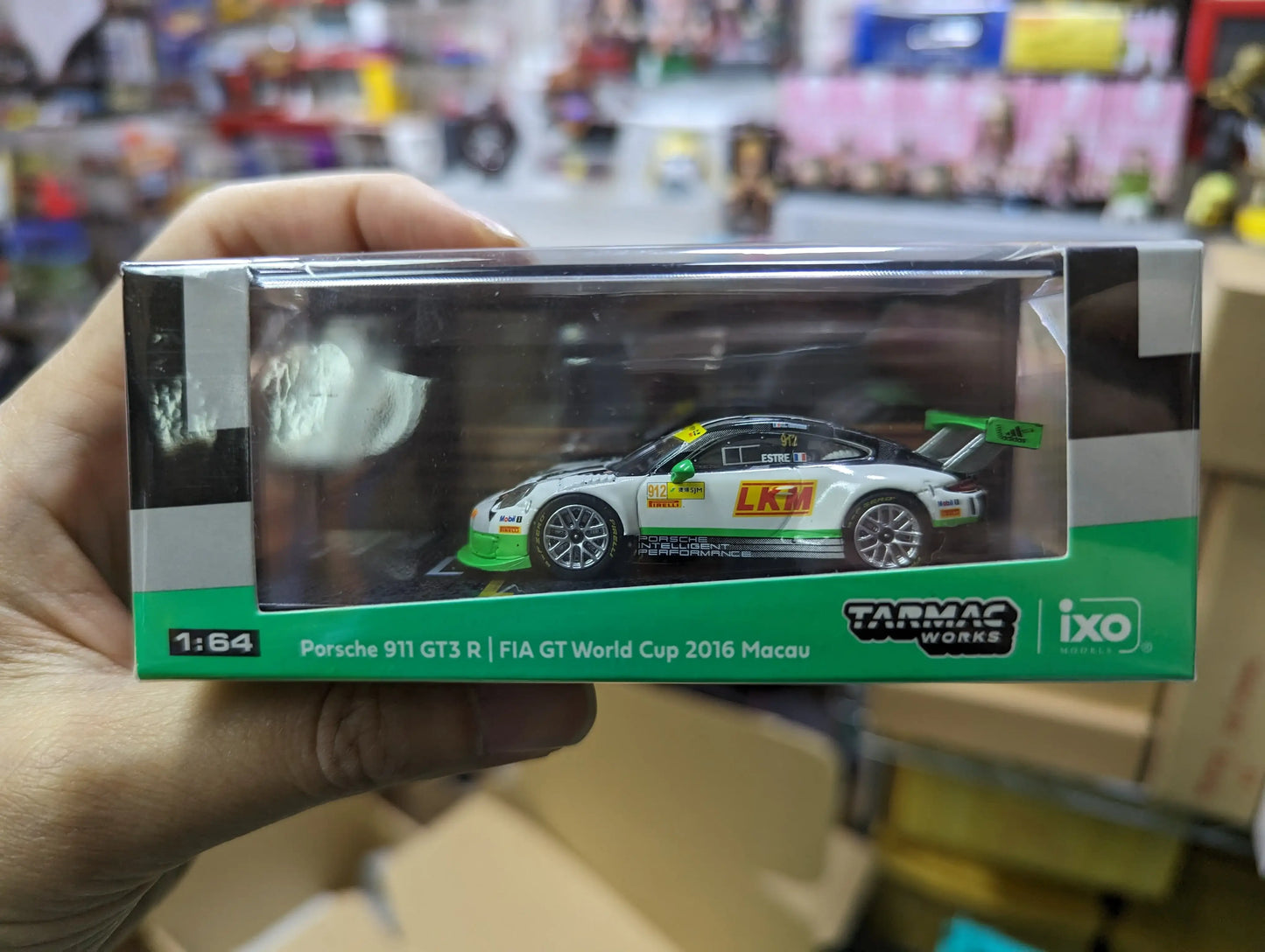 Tarmac Works Porsche 911 GT3 R FIA GT World Cup 2016 Macau