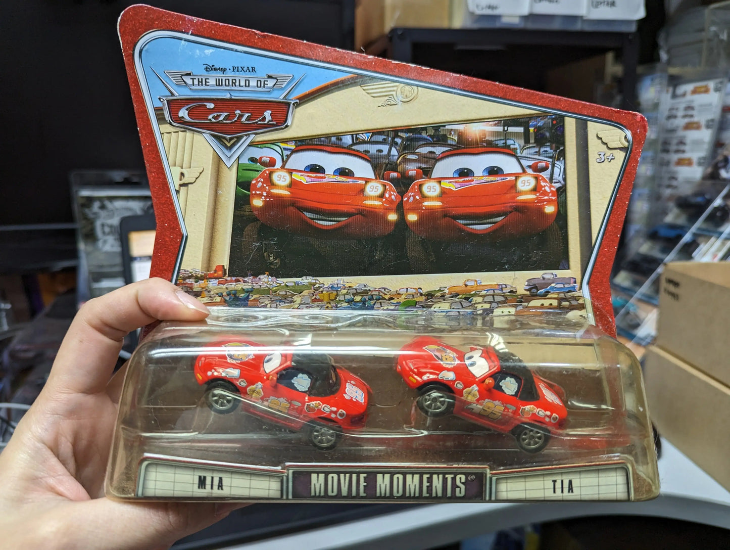 Mattel Disney Cars MIA TIA Set