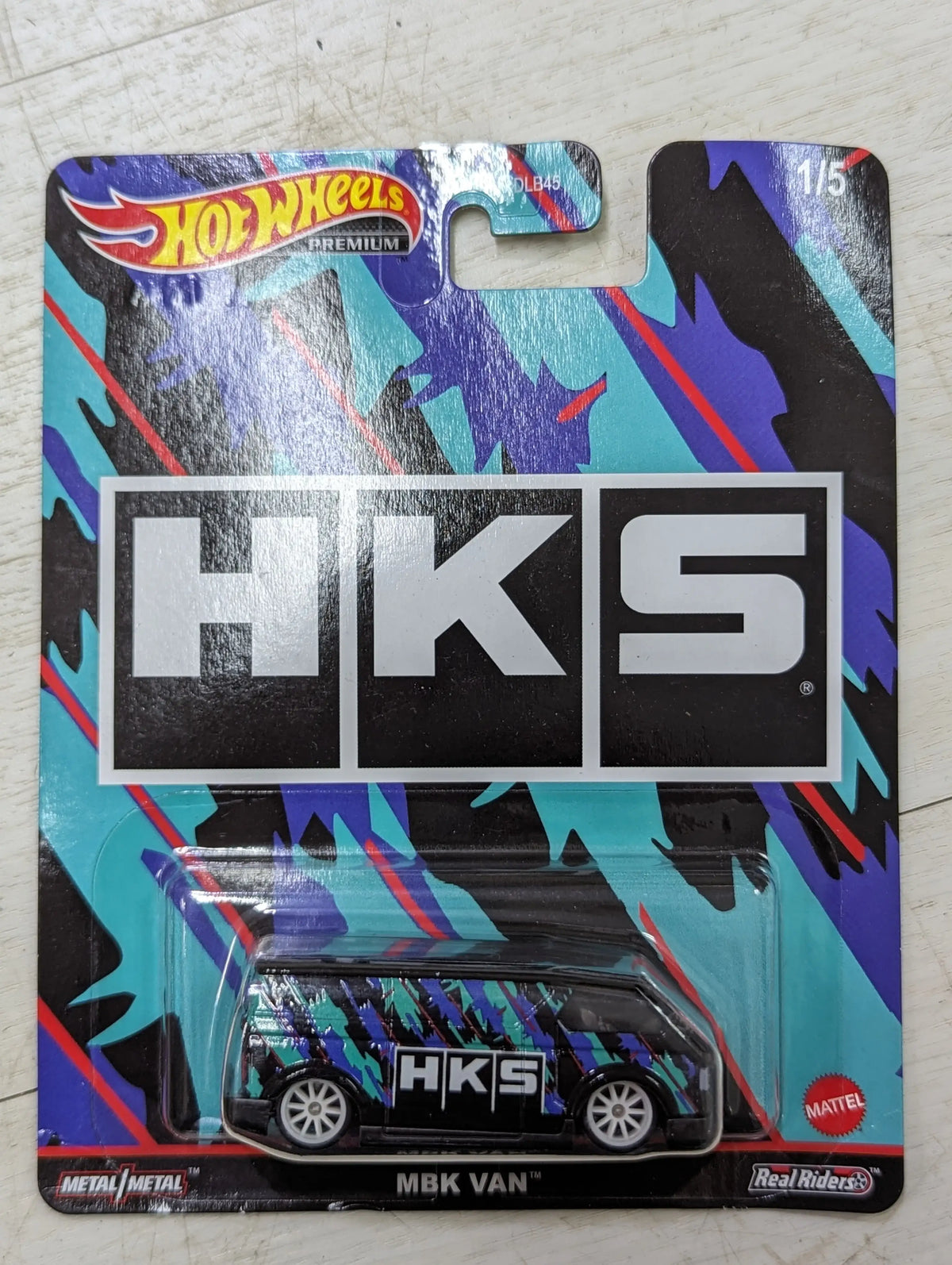 Hot Wheels Pop Culture Speed Shop Garage 77 Dodge Van and MBK Van set MBK Van (HKS)