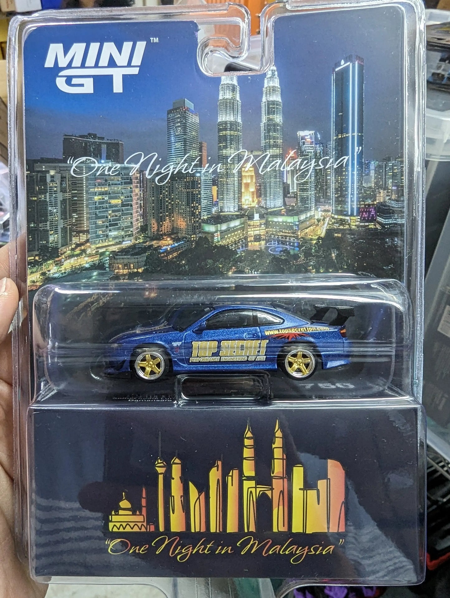 Mini GT Mini GT MDX 2024 #749/ #750 Nissan Silvia Top Secret (S15) #750 2024 “One Night in Malaysia” Exclusive