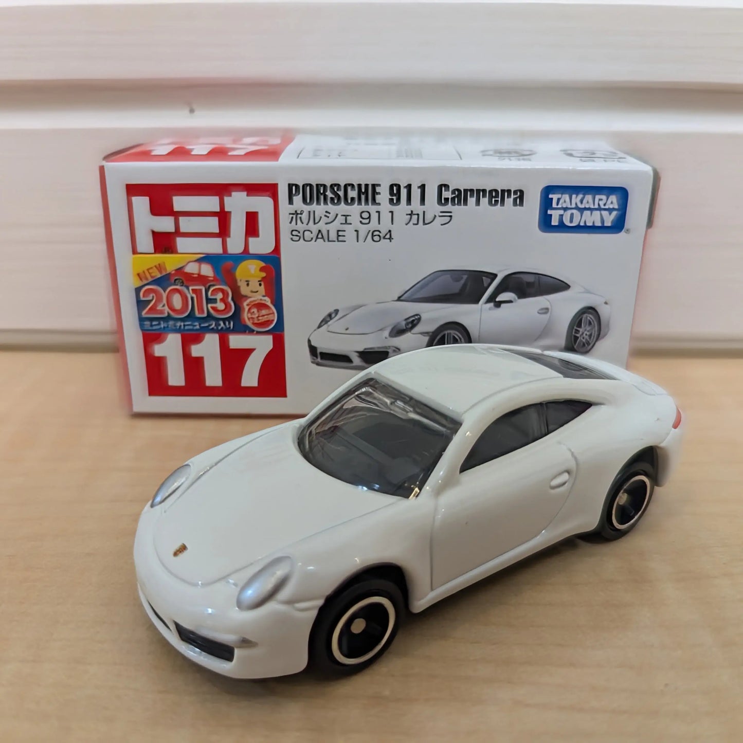 Takara Tomy Tomica 2013 #117 Porsche 911 Carrera