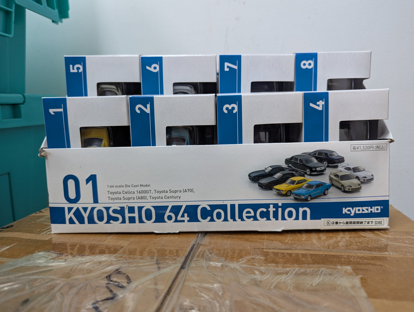 Kyosho 64 Collection Toyota Complete Set of 8
