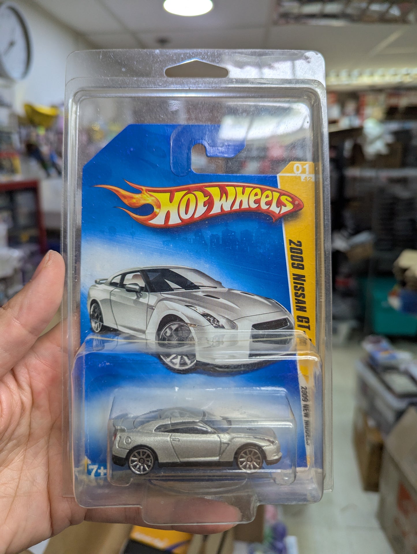 Hot Wheels 2009 New Model Nissan GT-R