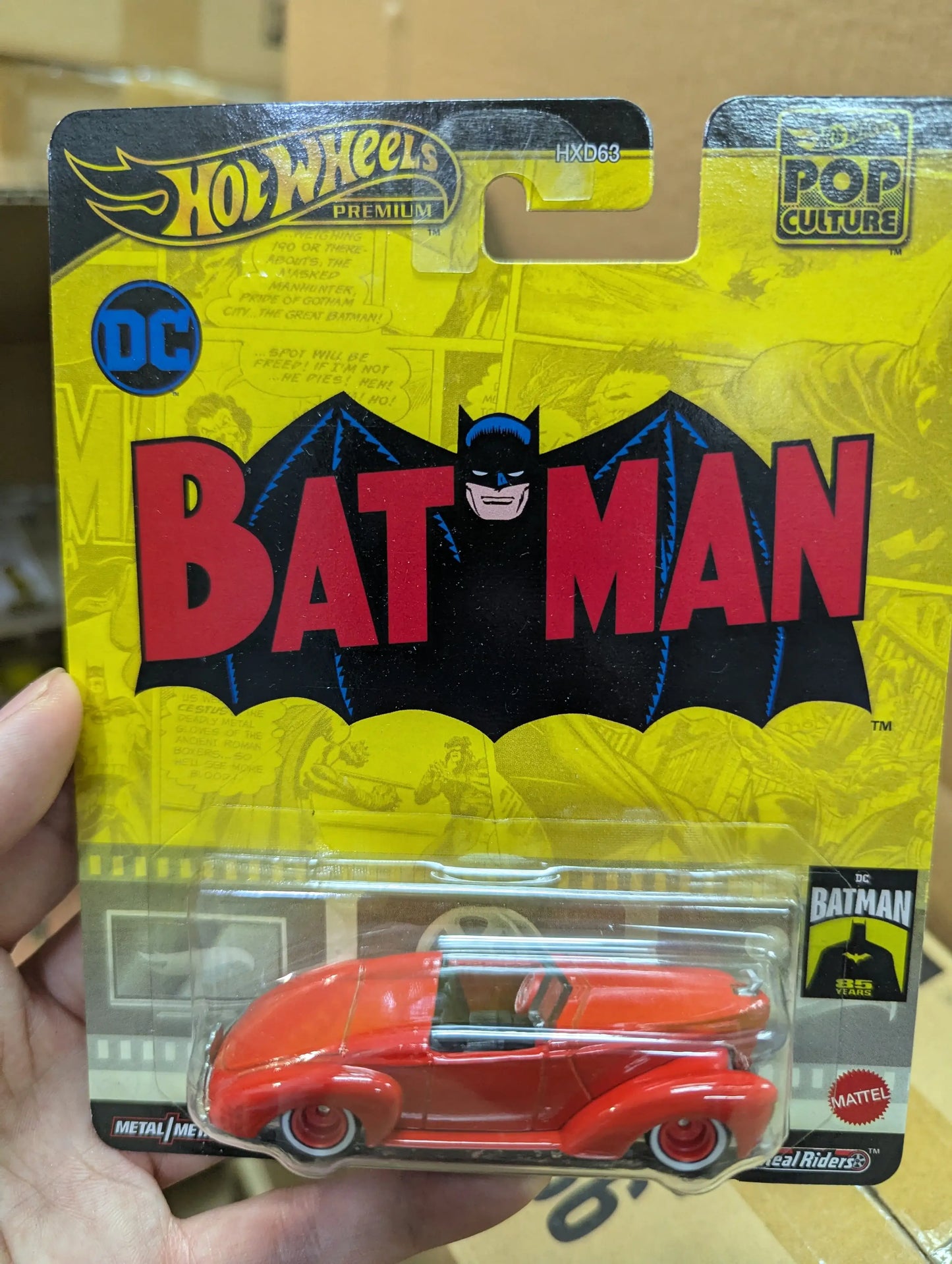 Hot Wheels 2024 B case Pop Culture HXD63 set of 4 Batman