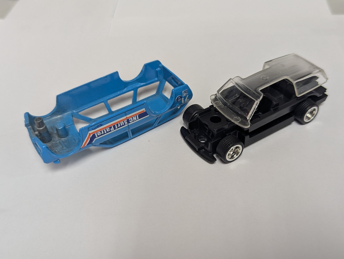 Unspun Hot Wheels '71 Datsun 510 Wagon with rubber wheels