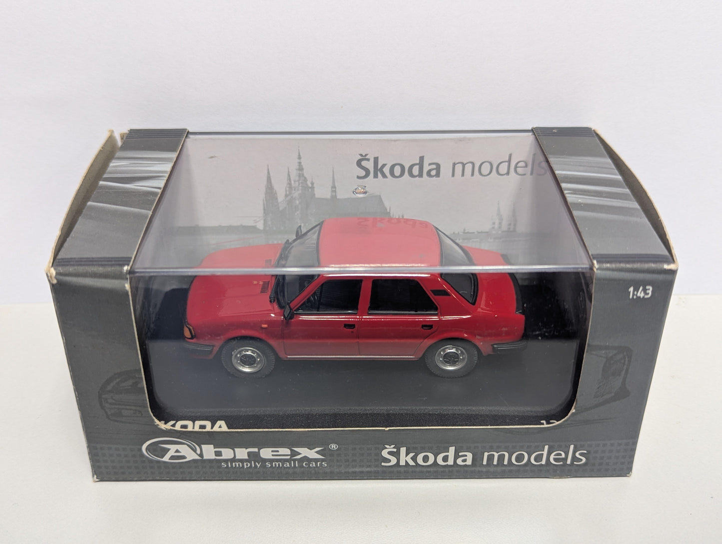 Abrex 1:43 Scale Skoda 120L Red