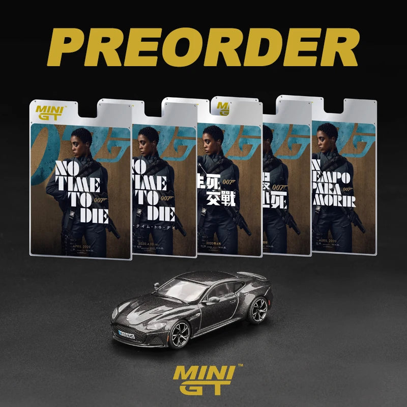 MINI GT #904 Aston Martin DBS 007 James Bond "Spectre" / Blister Packaging