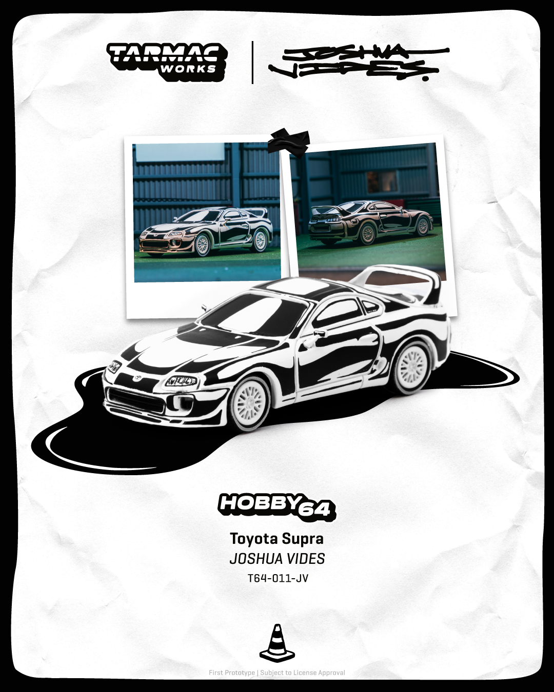Tarmac Works 1:64 Scale Toyota Supra - Designed by JOSHUA VIDES