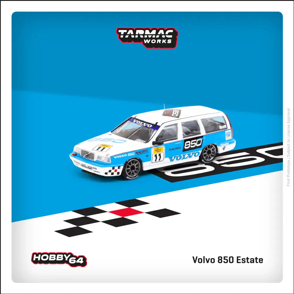 Tarmac Works Scale 1:64 Volvo 850 Estate Australian Super Touring Championship 1995 Tony Scott