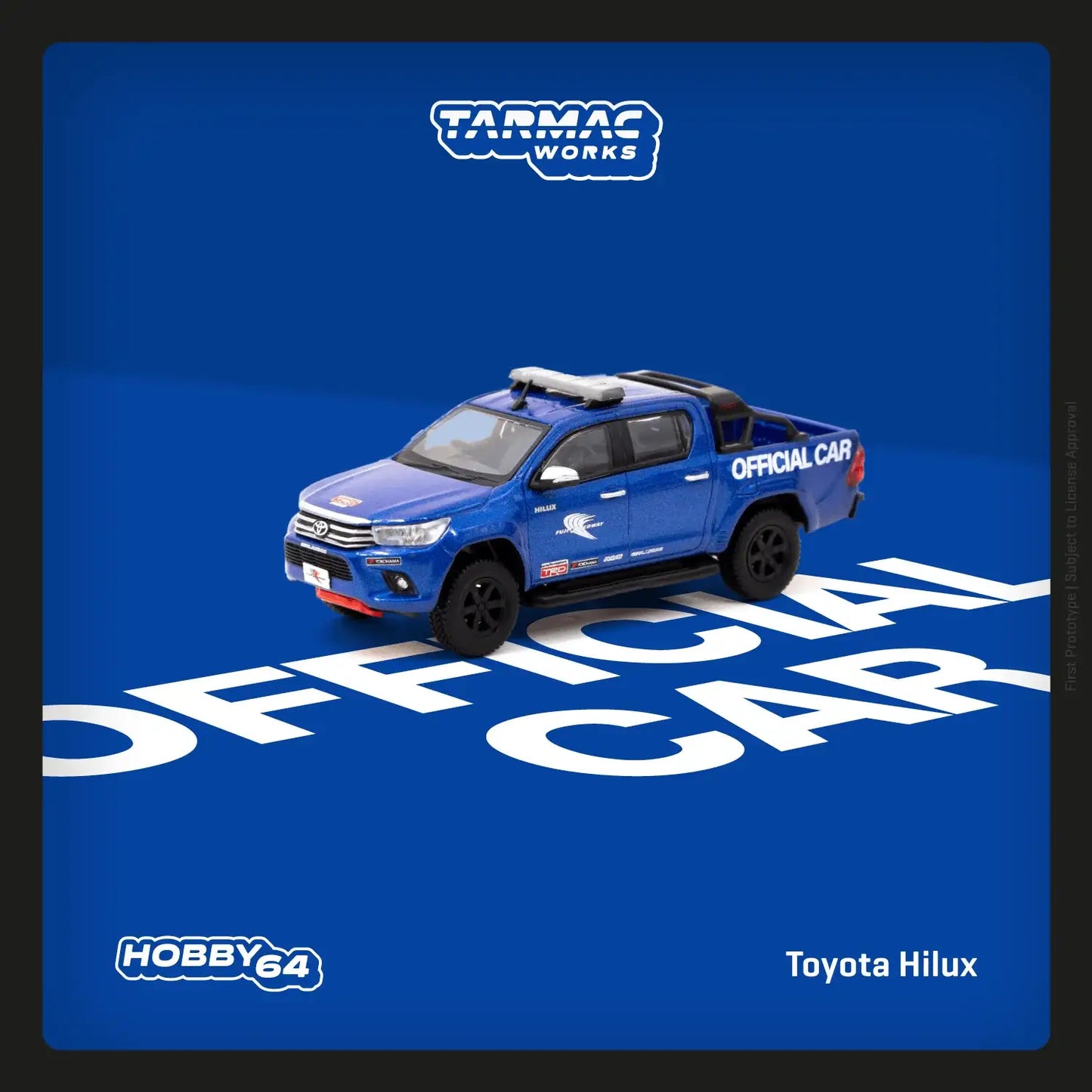 Tarmac Works 1:64 Scale Toyota Hilux Fuji Speedway official car