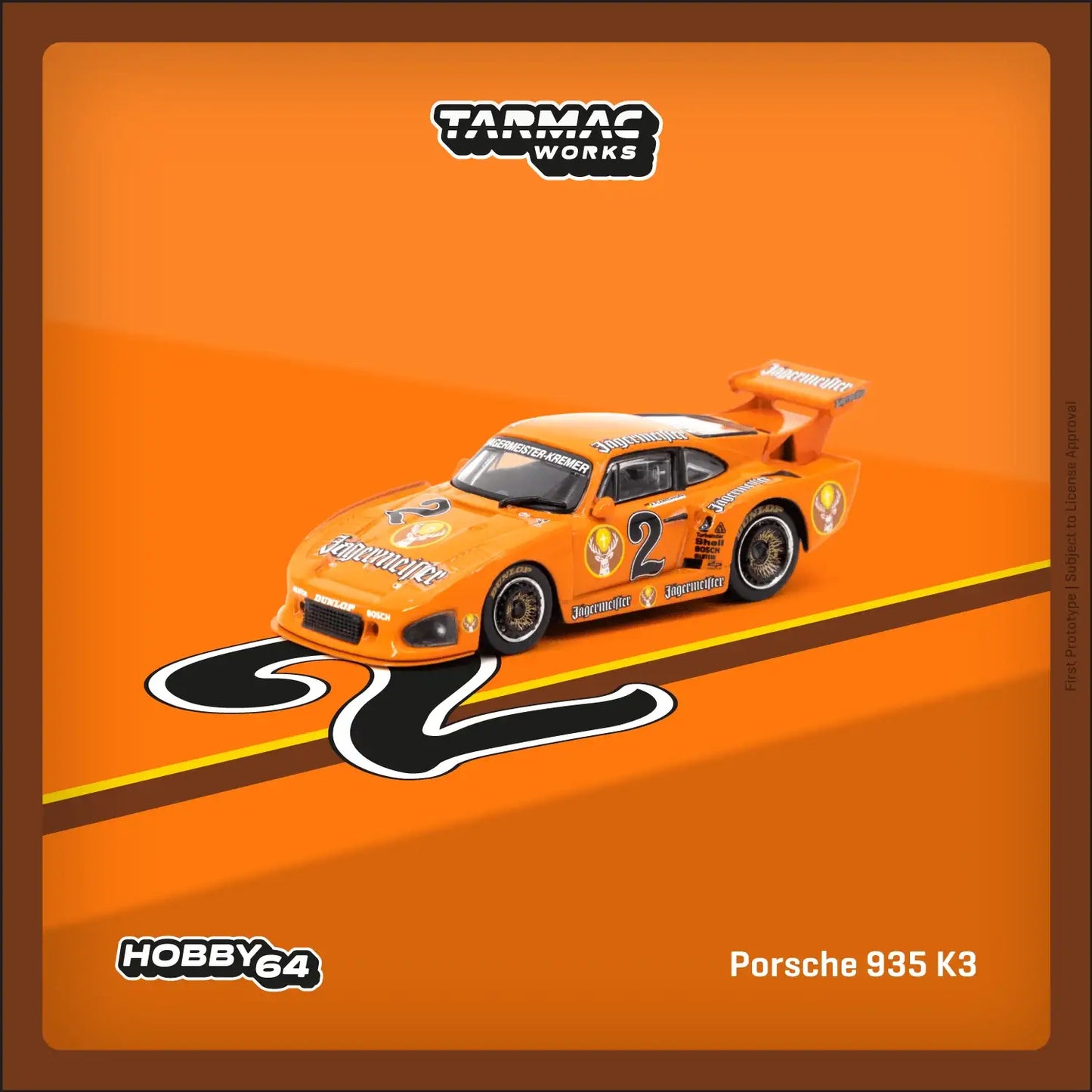 Tarmac Works 1:64 scale Porsche 935 K3 DRM 1980 A. Plankenhorn