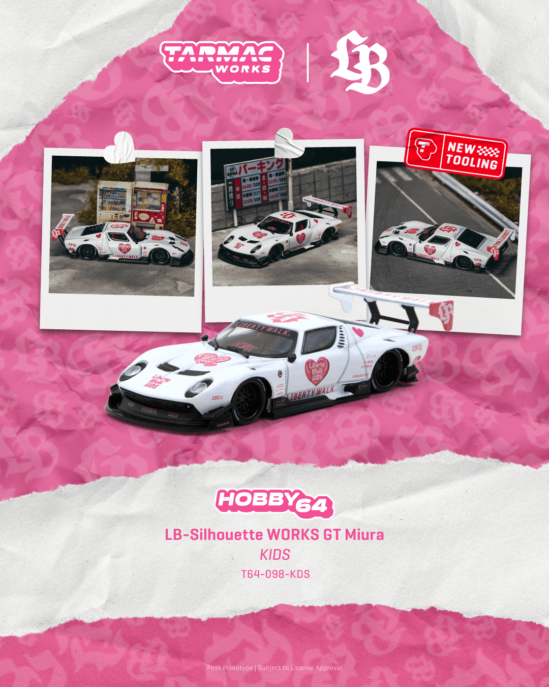Hobby64 T64-098-KDS LB-Silhouette WORKS GT Miura KIDS