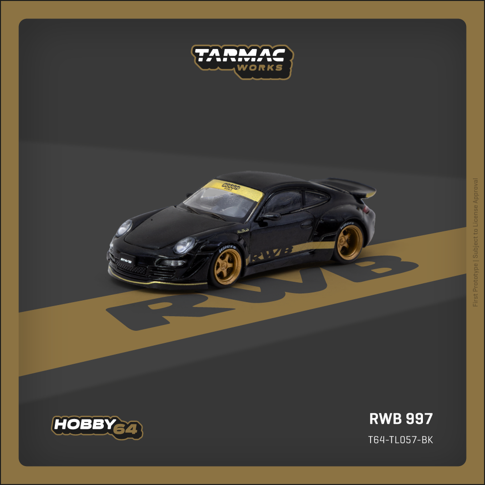 Tarmac Works 1:64 RWB 997 Black