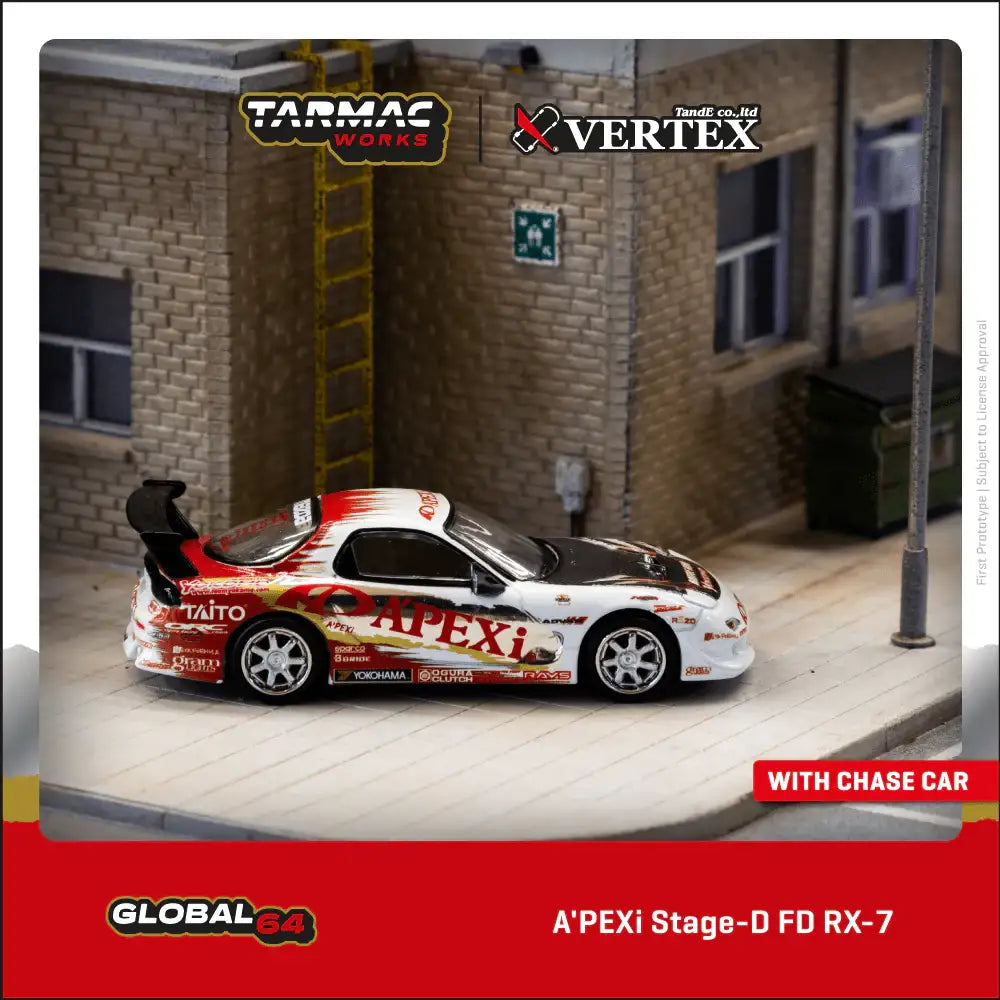 Tarmac Works Mazda A'PEXi Stage-D FD RX-7