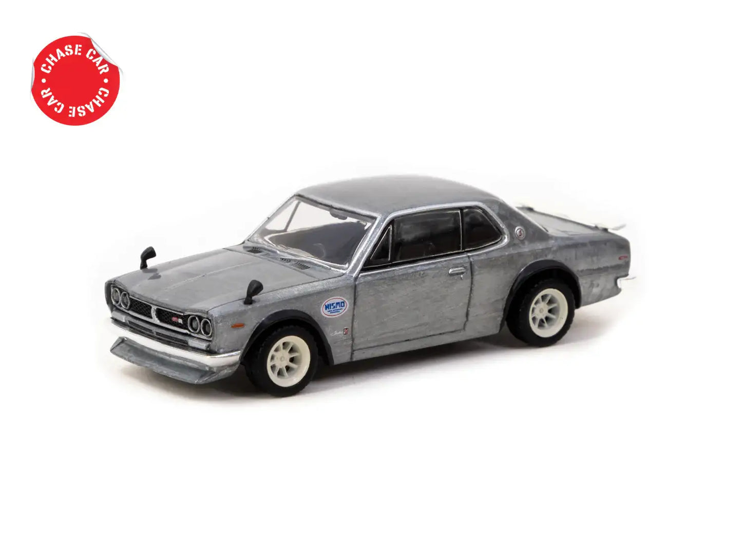 Tarmac Works Nismo Festival FUJI Speedway 2023 Nissan Skyline 2000 GT-R (KPGC10) Ivory White 1:64 Scale Chase