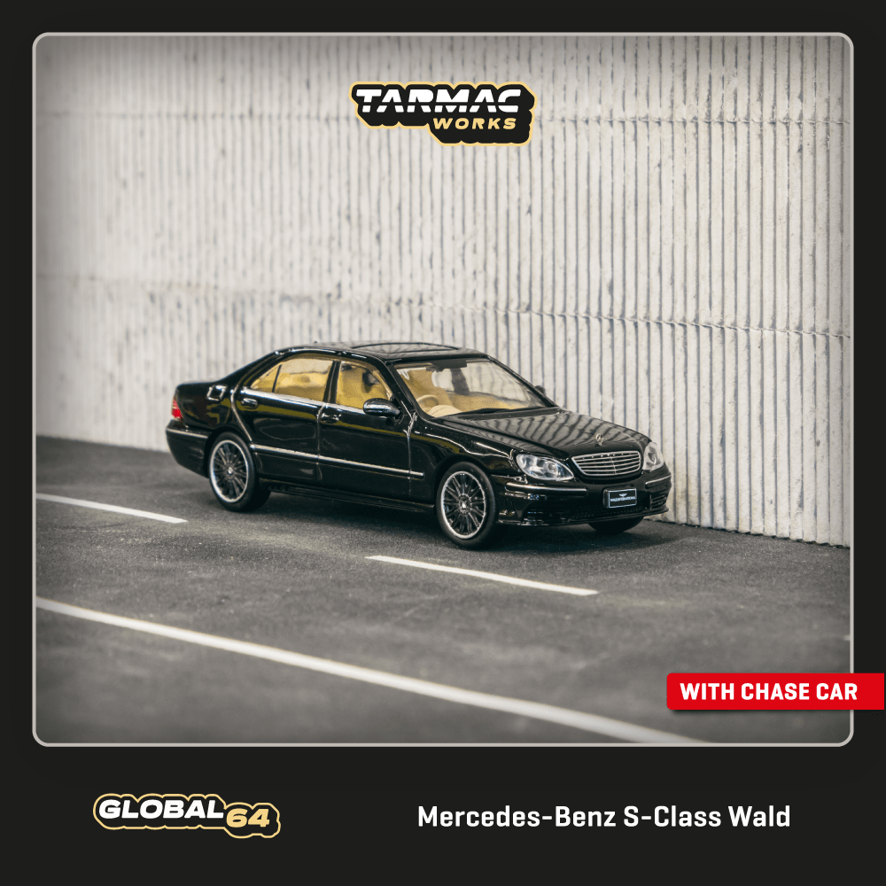 Tarmac Works 1:64 Scale Mercedes-Benz S-Class Wald Black