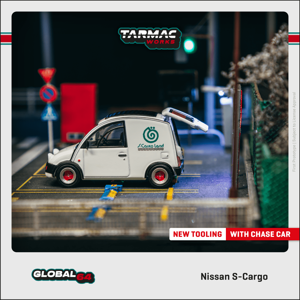Tarmac Works 1:64 Scale Nissan S-Cargo White