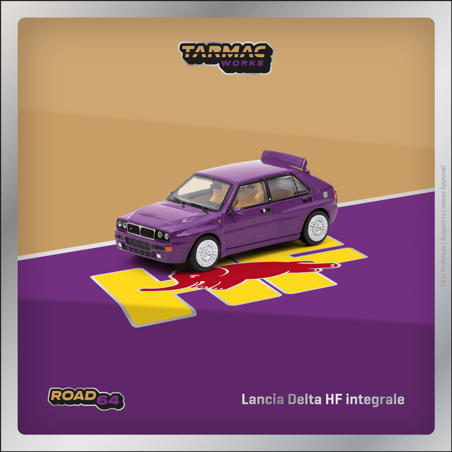 Tarmac Works 1:64 Scale Lancia Delta HF integrale Viola