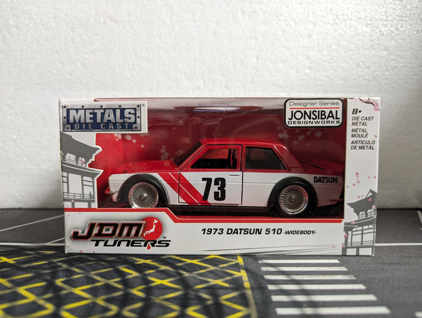 Jada Toys 1:32 JDM Tuners 1973 Datsun 510 widebody