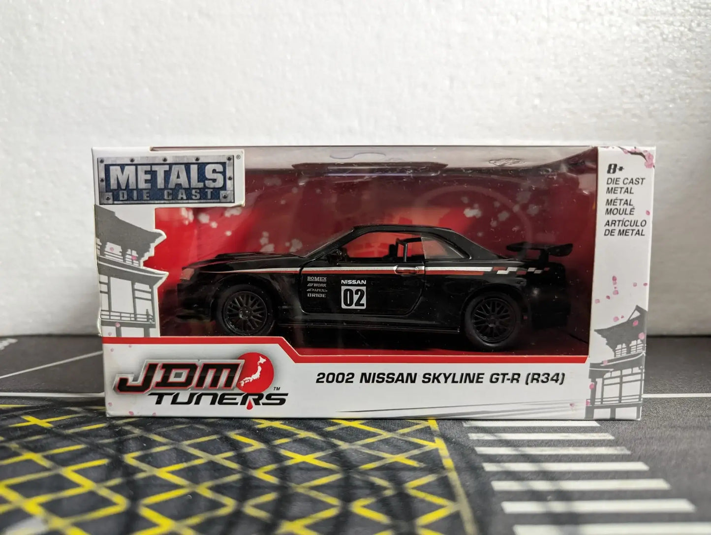 Jada Toys 1:32 JDM Tuners 2002 Nissan Skyline GT-R R34