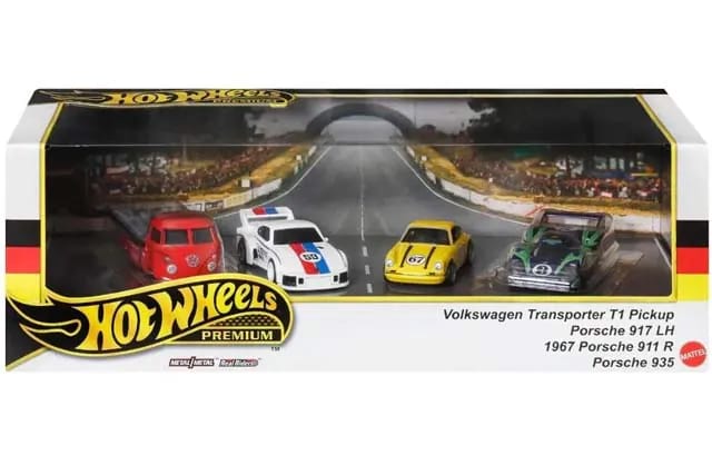 Hot Wheels Car Culture Premium Collector Set German Racers GMH39