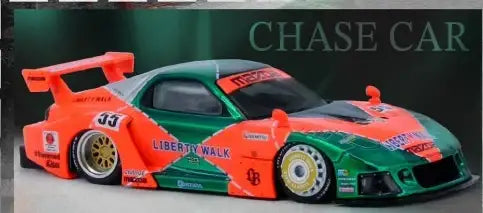 MDX24 Exclusive INNO64 1/64 MAZDA RX7 (FD3S) LB-SUPER SILHOUETTE - TOKYO AUTOSALON 2024 Chase