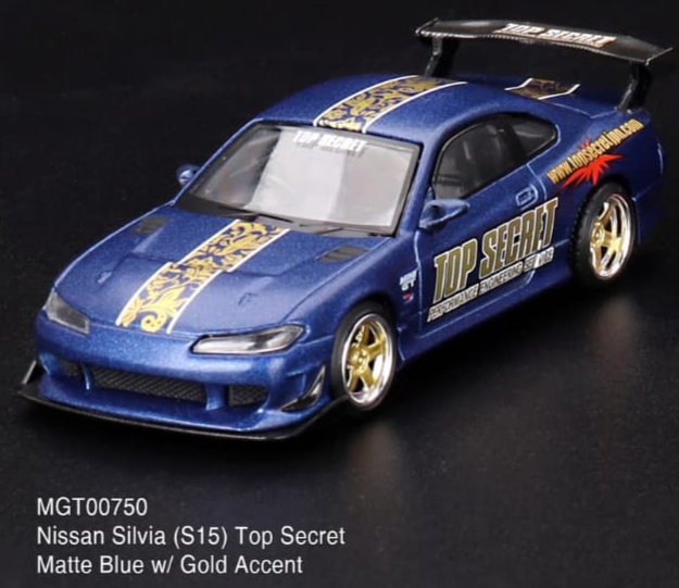 Mini GT MDX 2024 #749/ #750 Nissan Silvia Top Secret (S15)