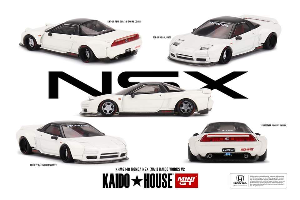 Mini GT Mini GT x Kaido House #148 Honda NSX (NA1) Kaido Works V2