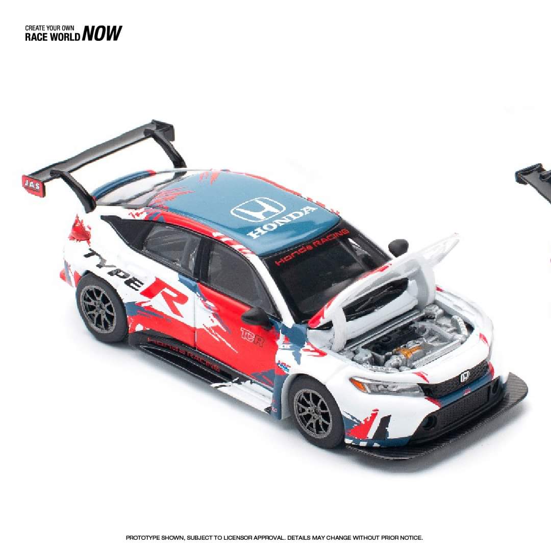 Pop Race 1:64 Scale HONDA CIVIC TYPE-R (FL5) TCR - PRESENTATION