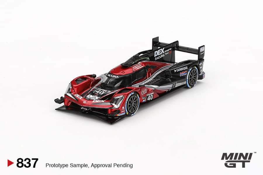 Mini GT MINI GT x Mijo #837 Acura ARX-06 GTP #40 Wayne Taylor Racing with Andretti 2024 IMSA Sebring 12Hrs Winner Blister Packing