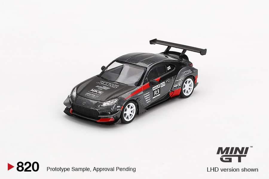Mini GT MINI GT x Mijo #820 Toyota GR86 Larry Chen's HKS Turbocharged GR86 Blister Packing