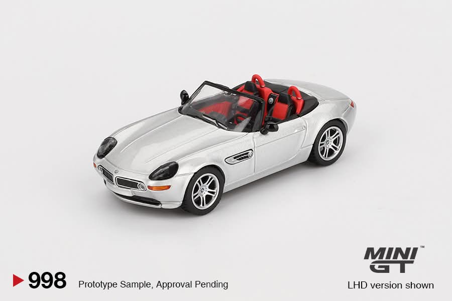 Mini GT 1:64 #998 BMW Z8 Silver