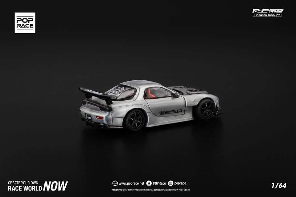 POP RACE 1/64 JAPAN EXCLUSIVE MAZDA RX8 RE-AMEMIYA