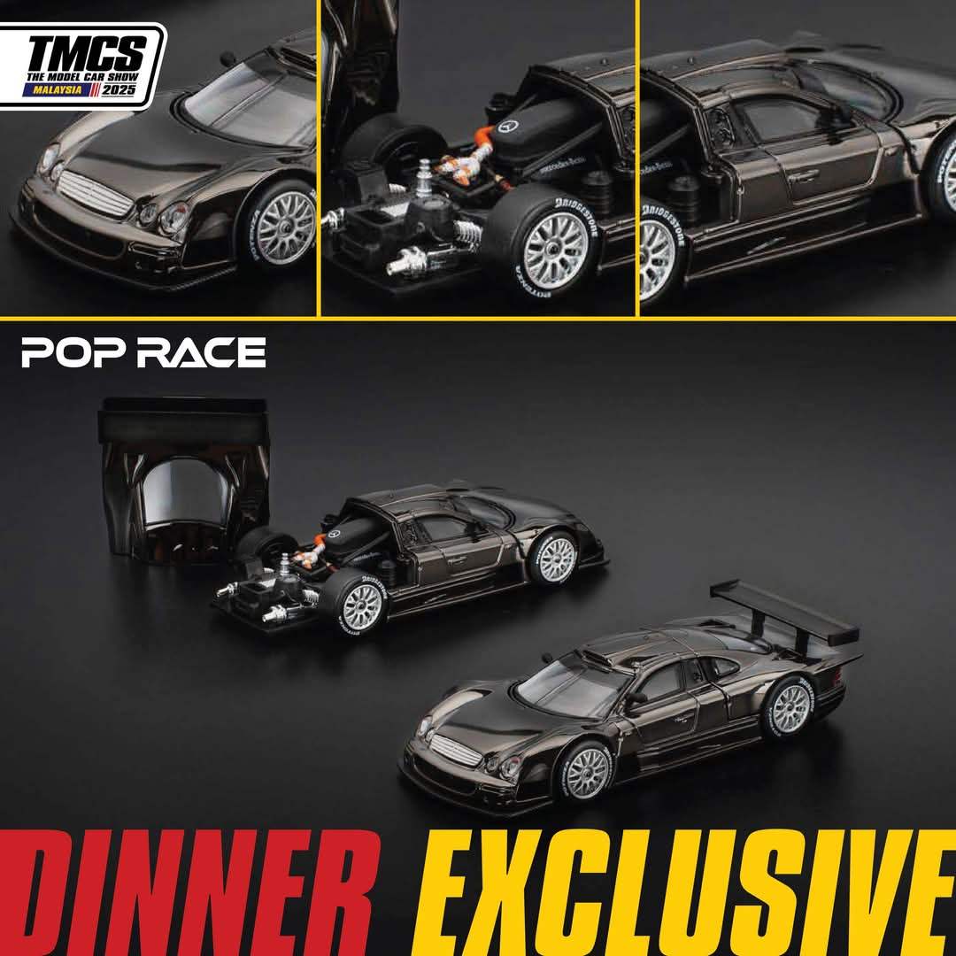 TMCS25 X Pop Race Dinner Exclusive MERCEDES-BENZ CLK AMG GTR