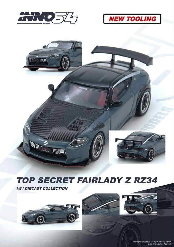 Inno64 1/64 NISSAN FAIRLADY Z RZ34 TOP SECRET