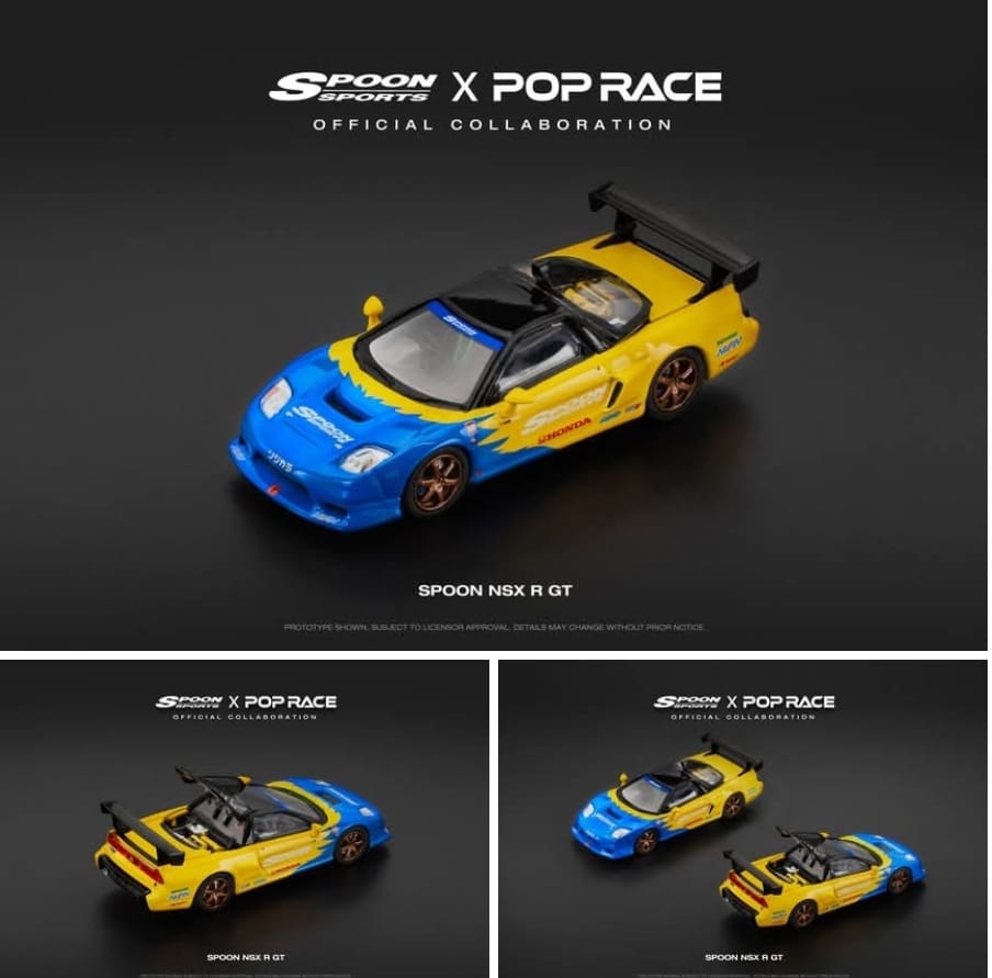 Pop Race 1:64 Scale Honda NSX Spoon racing livery