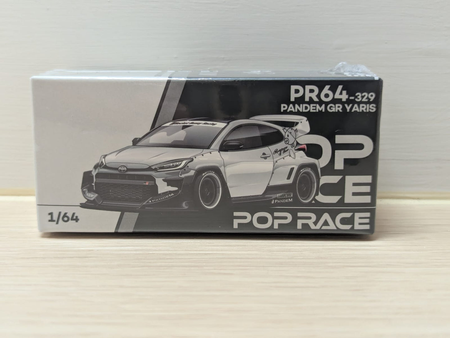 Pop Race x Hong Kong Toycar Salon 2025 Pop Race 1/64 Toyota GR Yaris PANDEM