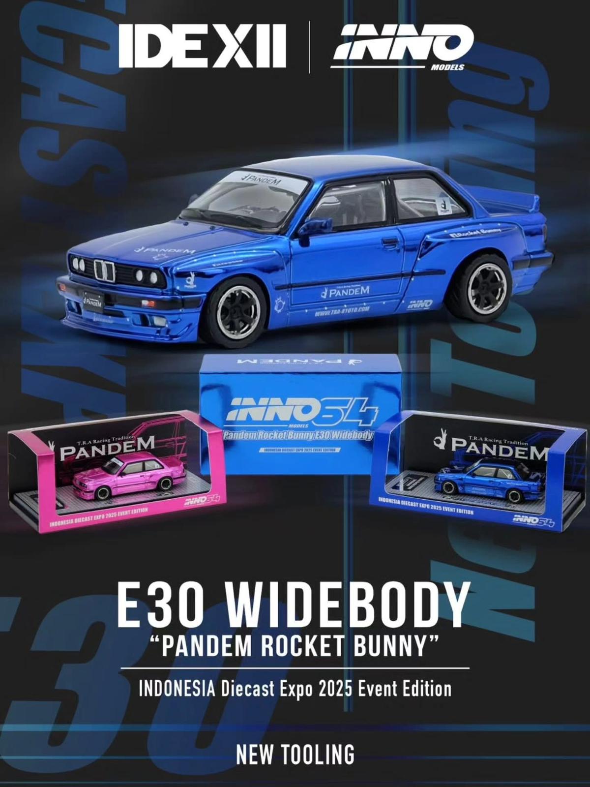 INNO64 1/64 インドネシア限定　PANDEM E30 ワイドボディ INNO64 1/64 インドネシア限定 PANDEM E30 ワイドボディ INNO64-www
