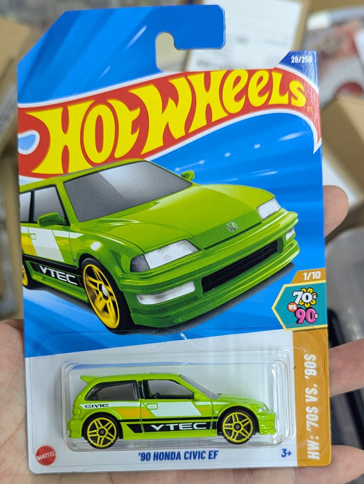 Hot Wheels 2025 '90 Honda Civic EF