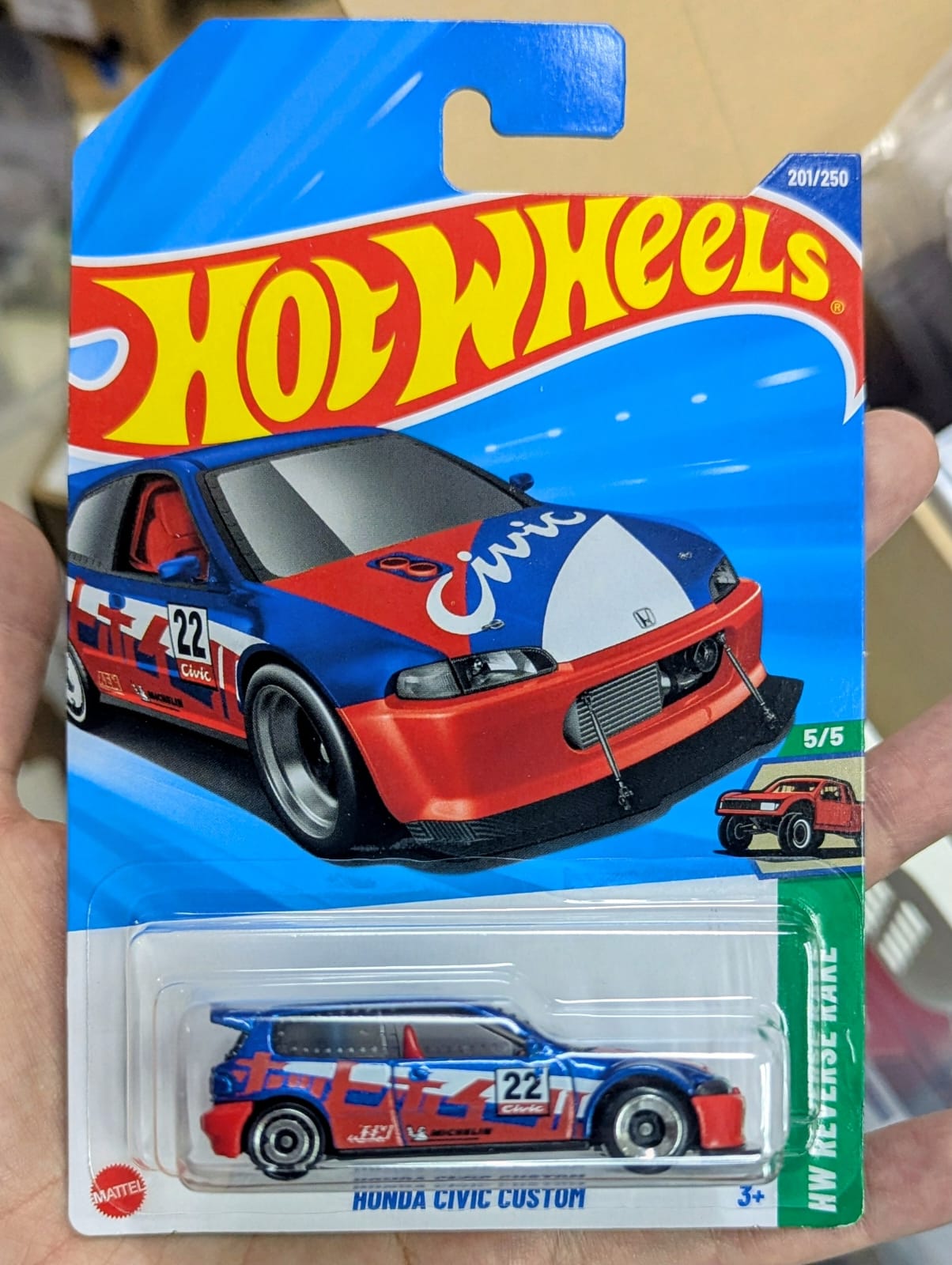Hot Wheels 2025 Honda Civic Custom EG6